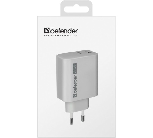 Зарядное устройство UPA-165 USB A+C 65W 83582 DEFENDER Зарядное устройство UPA-165 USB A+C 65W 83582 DEFENDER