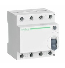 Systeme electric C9R56440 City9 Set Выключатель дифференциального тока (ВДТ) 40А 4P 100мА Тип-AC 400В