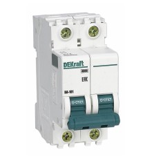 Systeme electric 11063DEK Авт. выкл. 2Р 3А х-ка C ВА-101 4,5кА DEKraft