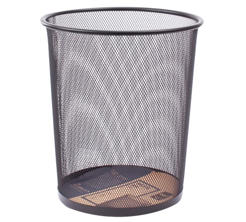 Урна для мусора Deli E9188 круглая мет.сетка черный