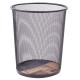 Урна для мусора Deli E9188 круглая мет.сетка черный