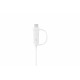 Кабель Samsung EP-DG930DWEGRU USB A(m) micro USB B (m) 1.5м белый