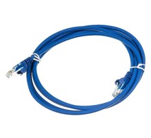 Патч-корд Lanmaster FTP LAN-PC45/S6A-2.0-BL вилка RJ-45-вилка RJ-45 кат.6А 2м синий LSZH (уп.:1шт)