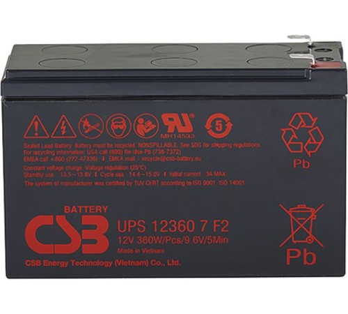 Батарея для ИБП CSB UPS 12360 7 12В 7.5Ач Батарея для ИБП CSB UPS 12360 7 12В 7.5Ач
