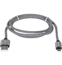 Кабель USB2.0 TO MICRO-USB 1M WHITE USB08-03T 87803 DEFENDER