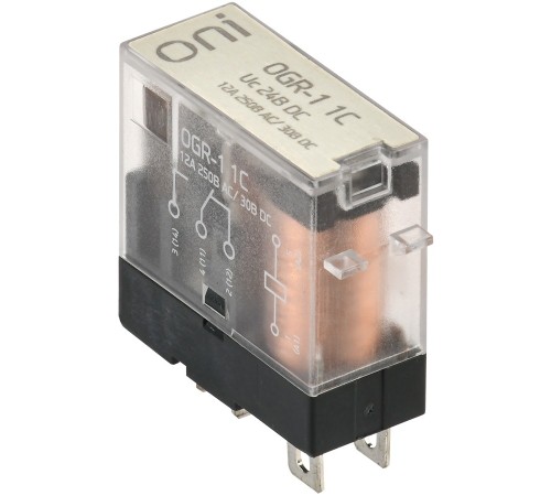 IEK OGR-1-1C-DC24V Реле общ. назнач. OGR-1 1C 24В DC ONI IEK OGR-1-1C-DC24V Реле общ. назнач. OGR-1 1C 24В DC ONI