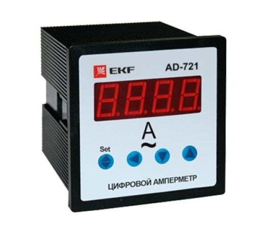 EKF ad-721 AD-721 цифровой на панель (72х72) однофазный EKF PROxima EKF ad-721 AD-721 цифровой на панель (72х72) однофазный EKF PROxima