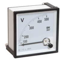 Iek IPV10-6-0300-E Вольтметр Э47 300В кл. точн. 1,5 72х72мм