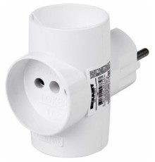 Rexant 11-1081 Тройник электрический без заземления 220 В 6-10 A