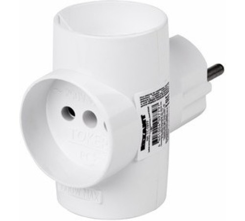 Rexant 11-1081 Тройник электрический без заземления 220 В 6-10 A Rexant 11-1081 Тройник электрический без заземления 220 В 6-10 A