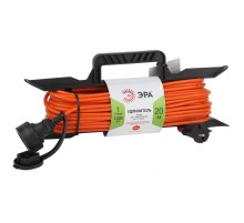 Эра Б0046821 Удлинитель силовой UFx-1-2x0.75-20m-IP44 на рамке б/з 1 гн 20м ПВС 2x0.75