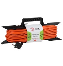 ЭРА Б0046829 Удлинитель силовой UFx-1e-3x1.5-20m на рамке c/з 1 гн 20м ПВС 3x1.5