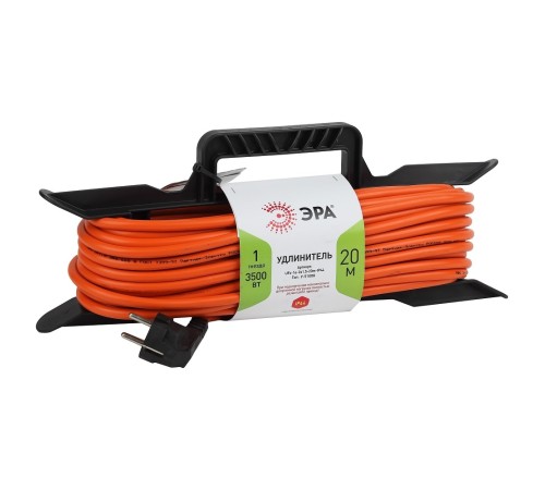 ЭРА Б0046829 Удлинитель силовой UFx-1e-3x1.5-20m на рамке c/з 1 гн 20м ПВС 3x1.5 ЭРА Б0046829 Удлинитель силовой UFx-1e-3x1.5-20m на рамке c/з 1 гн 20м ПВС 3x1.5