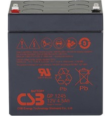 CSB Батарея GP1245 (12V  4,5Ah/16W)