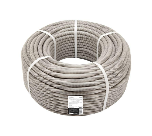 Rexant (28-0025-2) Труба гофрированная ПВХ REXANT 25 с зондом 50м Rexant (28-0025-2) Труба гофрированная ПВХ REXANT 25 с зондом 50м