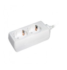 Iek WYP10-16-02-05-Z-N Удлинитель У02 2 места 2Р+РЕ/5 метров 3х1мм2 16А/250 IEK