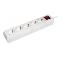 Iek WYP10-16-05-03-ZK-N Удлинитель У05К-выкл. 5 мест 2 Р + P Е /3метра 3х1мм2 16А/250 IEK