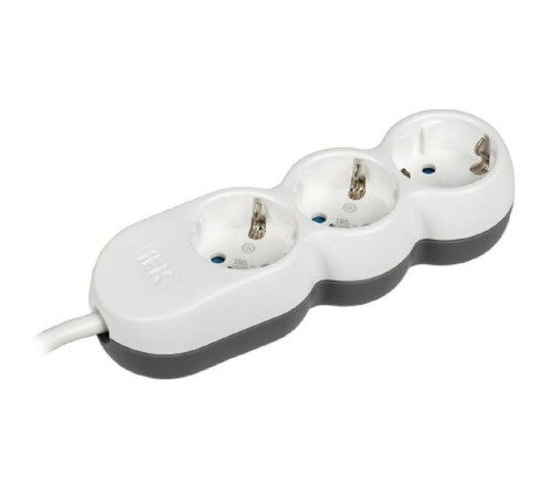 Iek WYP53-16-03-D15-Z Удлинитель У03 3 места 2P+PE/1,5м 3х1,5мм2 16А/250В UNO Iek WYP53-16-03-D15-Z Удлинитель У03 3 места 2P+PE/1,5м 3х1,5мм2 16А/250В UNO