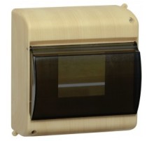 IEK MKP42-N-06-30-09-S Бокс с прозр.крышкой КМПн 2/6 для 6-х авт.выкл. (Сосна)