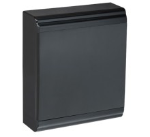 IEK MKP13-N-01-24-41-K02 Корпус модульный пл. нав. ЩРН-П-24 PRIME черный IP41