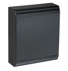 IEK MKP13-N-01-24-41-K02 Корпус модульный пл. нав. ЩРН-П-24 PRIME черный IP41