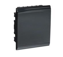 IEK MKP13-V-01-24-41-K02 Корпус модульный пл. встр. ЩРВ-П-24 PRIME черный IP41