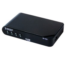 Ресивер DVB-T2 Сигнал Эфир HD-555 черный
