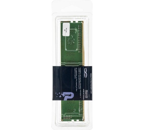 Память DDR4 4Gb 2400MHz Patriot PSD44G240081 RTL PC4-19200 CL17 DIMM 288-pin 1.2В single rank