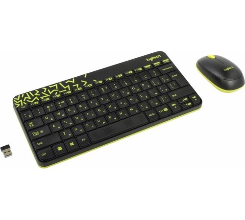 Комплект (клавиатура + мышь) Logitech MK240 Nano (920-008213) Комплект (клавиатура + мышь) Logitech MK240 Nano (920-008213)