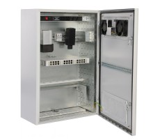 Шкаф коммутационный ЦМО (ШТВ-Н-6.6.5-4ААА) настенный 6U 600x530мм пер.дв.металл несъемн.бок.пан. 57кг серый 420мм 35кг 400мм IP65 уличный всепогодный