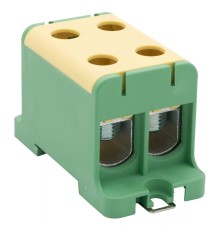 EKF plc-kvs2-16-95-y-green Клемма силовая вводная двойная КСВ 16-95 желто-зеленая EKF PROxima