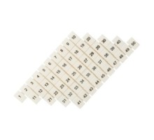 EKF zb-st-2.5-1-50 Маркеры для JXB-ST 2,5 с нумерацией 1-50 (100 шт.) EKF PROxima