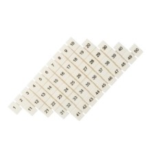 EKF zb-st-2.5-1-50 Маркеры для JXB-ST 2,5 с нумерацией 1-50 (100 шт.) EKF PROxima