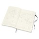 Еженедельник Moleskine ACADEMIC SOFT WKNT Large 130х210мм датир.18мес 208стр. мягкая обложка черный