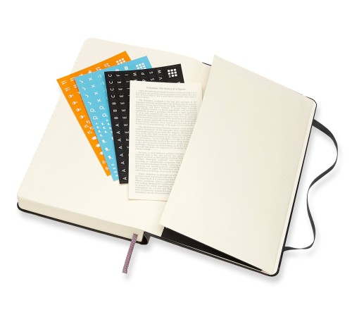 Ежедневник Moleskine ACADEMIC Large 130х210мм датир.18мес 592стр. черный