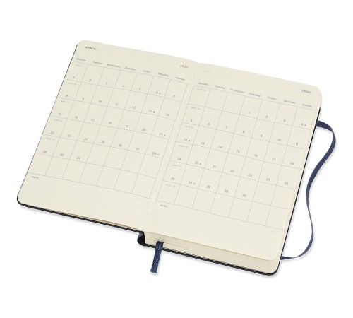 Ежедневник Moleskine CLASSIC Pocket 90x140мм 400стр. синий сапфир