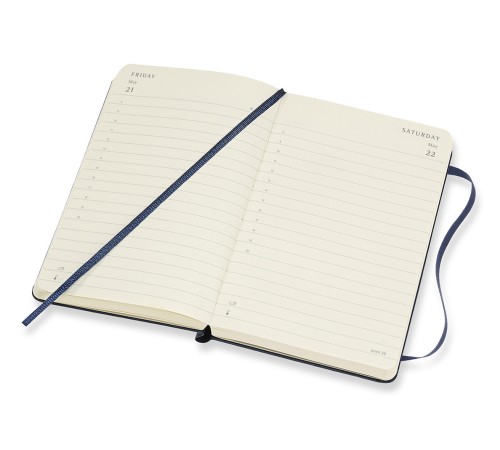 Ежедневник Moleskine CLASSIC Pocket 90x140мм 400стр. синий сапфир