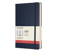 Ежедневник Moleskine CLASSIC Large 130х210мм 400стр. синий сапфир