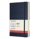 Ежедневник Moleskine CLASSIC Large 130х210мм 400стр. синий сапфир