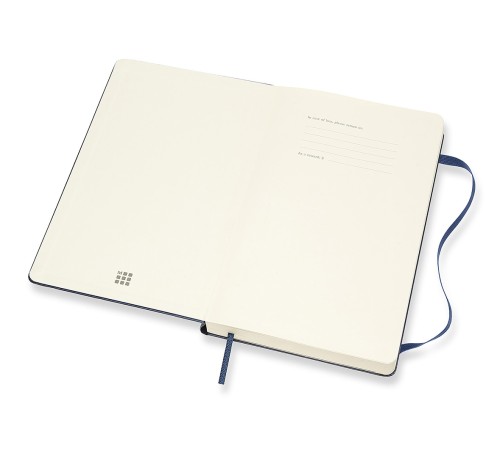 Ежедневник Moleskine CLASSIC Large 130х210мм 400стр. синий сапфир
