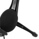 Наушники с микрофоном Оклик HS-M150 черный 2.2м накладные оголовье (NO-003N)