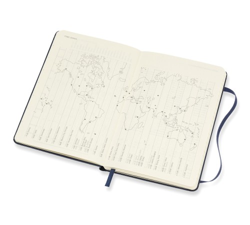 Еженедельник Moleskine CLASSIC WKNT Pocket 90x140мм 144стр. синий сапфир
