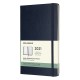 Еженедельник Moleskine CLASSIC WKNT Large 130х210мм 144стр. синий сапфир