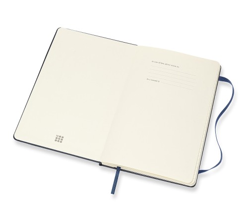 Еженедельник Moleskine CLASSIC WKNT Large 130х210мм 144стр. синий сапфир