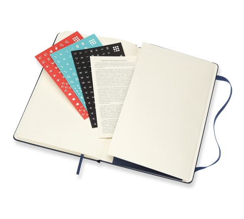 Еженедельник Moleskine CLASSIC WKNT Large 130х210мм 144стр. синий сапфир