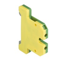 EKF plc-ek-2.5/25 Колодка клеммная  ЕК-2,5/25 JXB земля (аналог БЗН) EKF PROxima