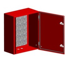 EKF mb24-4-3001 Щит с монтажной панелью ЩМПг- 80.60.25 (ЩРНМ-4) RAL 3001 IP54 EKF PROxima