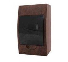 EKF pb40-n-4-dark Щит распределительный навесной ЩРН-П- 4 темное дерево IP41 EKF PROxima