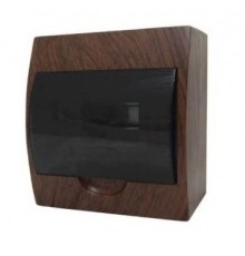 EKF pb40-n-8-dark Щит распределительный навесной ЩРН-П- 8 темное дерево IP41 EKF PROxima