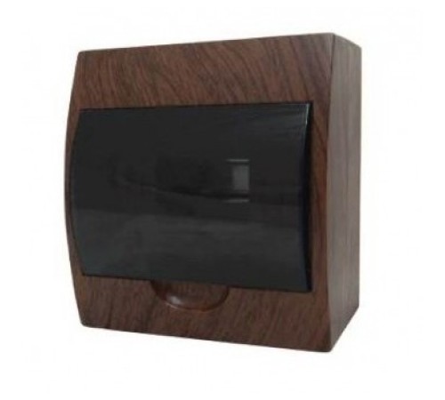 EKF pb40-n-8-dark Щит распределительный навесной ЩРН-П- 8 темное дерево IP41 EKF PROxima